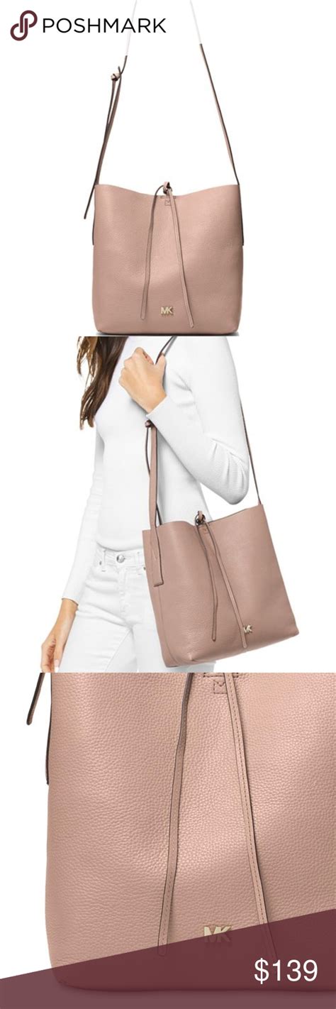 michael kors junie large messenger|Michael Kors Large Junie Pebbled Leather Messenger Bag on .